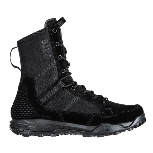 STYLISH MEN'S 5.11 A/T 8" NON-ZIP BOOT-Black