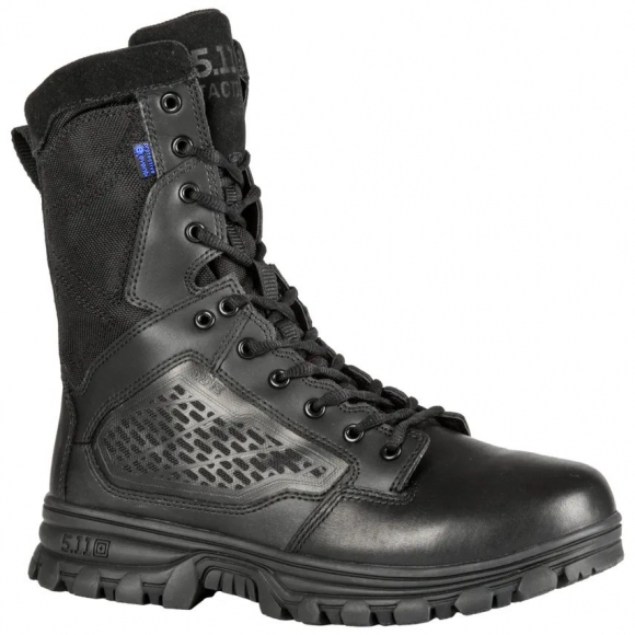 STYLISH MEN'S EVO 8" INSULATED SIDE ZIP BOOT-Black