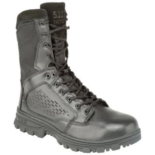 STYLISH MEN'S EVO 8" BOOT WITH SIDEZIP-Black