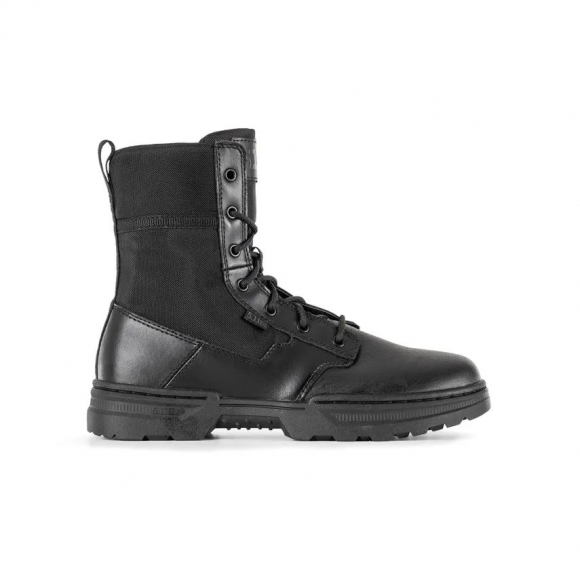 STYLISH MEN'S SPEED 4.0 8" SIDE ZIP BOOT-Black