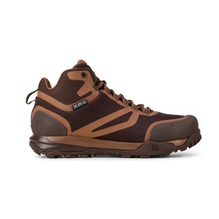STYLISH MEN'S 5.11 A/T MID WATERPROOF BOOT-Umber Brown STYLISH MEN'S 5.11 A/T MID WATERPROOF BOOT-Umber Brown