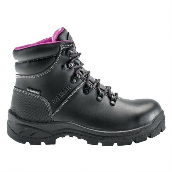 Special Offer Latest Avenger Women's Builder MID Steel Toe Waterproof Boots-Black