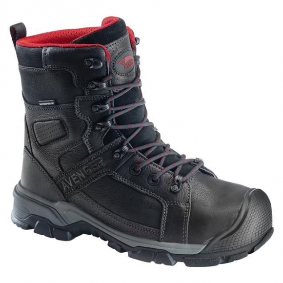 Special Offer Latest Avenger Men's 8" Ripsaw Alloy Toe Waterproof Boots-Black