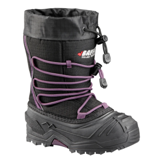 BAFFIN YOUNG SNOGOOSE | Kid's Youth WINTER BOOTS-BLACK/PLUM
