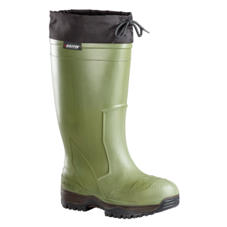 BAFFIN ICEBEAR (PLAIN TOE) | MEN'S RUBBER BOOTS-FOREST-BLACK
