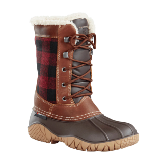 BAFFIN JASPER | WOMEN'S WINTER BOOTS-RED/BLACK-PLAID