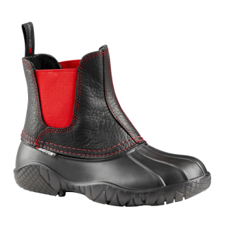 BAFFIN HURON | WOMEN'S LIFESTYLE BOOTS-BLACK/RED