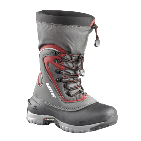 BAFFIN FLARE | WOMEN'S WINTER BOOTS-GREY/SANGRIA