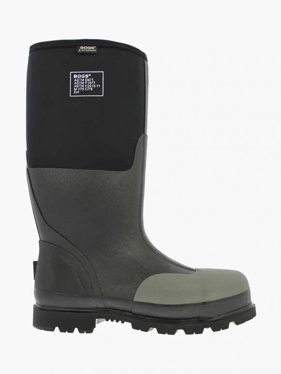 BOGS MEN'S FORGE STEEL TOE-Black