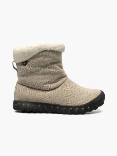 BOGS WOMEN'S B-MOC II COZY CHEVRON-Taupe