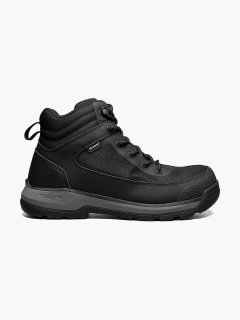 BOGS MEN'S SHALE MID COMP TOE ESD-Black Multi