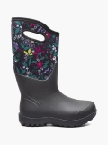 BOGS WOMEN'S NEO-CLASSIC CARTOON FLOWER-Black Multi