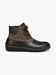 BOGS MEN'S CASUAL LACE-Dark Brown