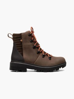 BOGS WOMEN'S HOLLY LACE LEATHER-Brown