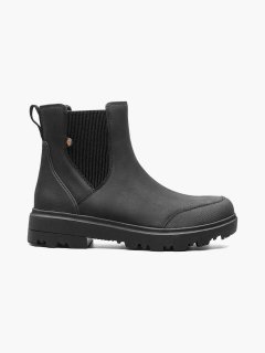 BOGS WOMEN'S HOLLY CHELSEA LEATHER-Black