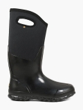 BOGS WOMEN'S CLASSIC TALL SHINY-Black Smooth