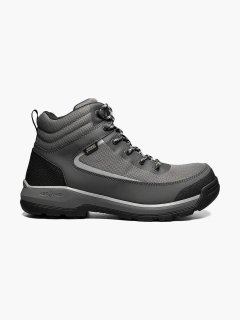 BOGS MEN'S SHALE MID COMP TOE-Dark Gray Multi