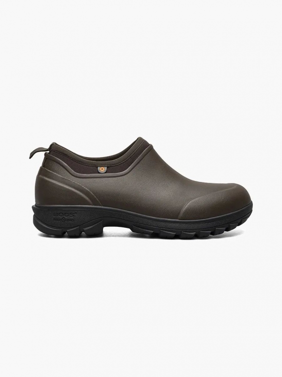 BOGS MEN'S SAUVIE SLIP ON-Brown Multi