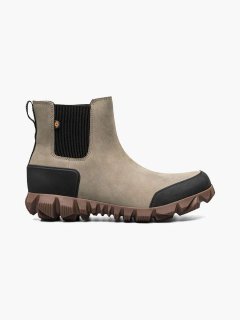 BOGS WOMEN'S ARCATA URBAN LEATHER CHELSEA-Taupe