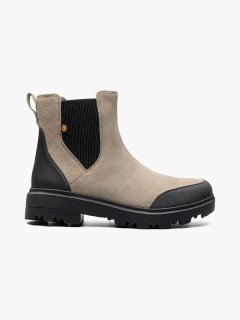 BOGS WOMEN'S HOLLY CHELSEA LEATHER-Taupe