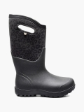 BOGS WOMEN'S NEO-CLASSIC TONAL LEOPARD-Black
