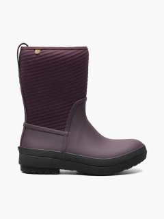 BOGS WOMEN'S CRANDALL II MID ZIP-Wine