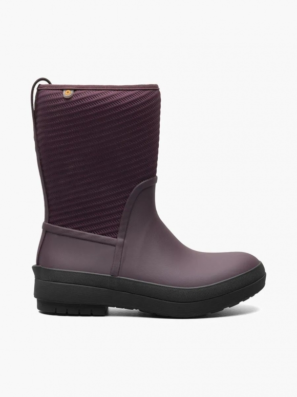 BOGS WOMEN'S CRANDALL II MID ZIP-Wine