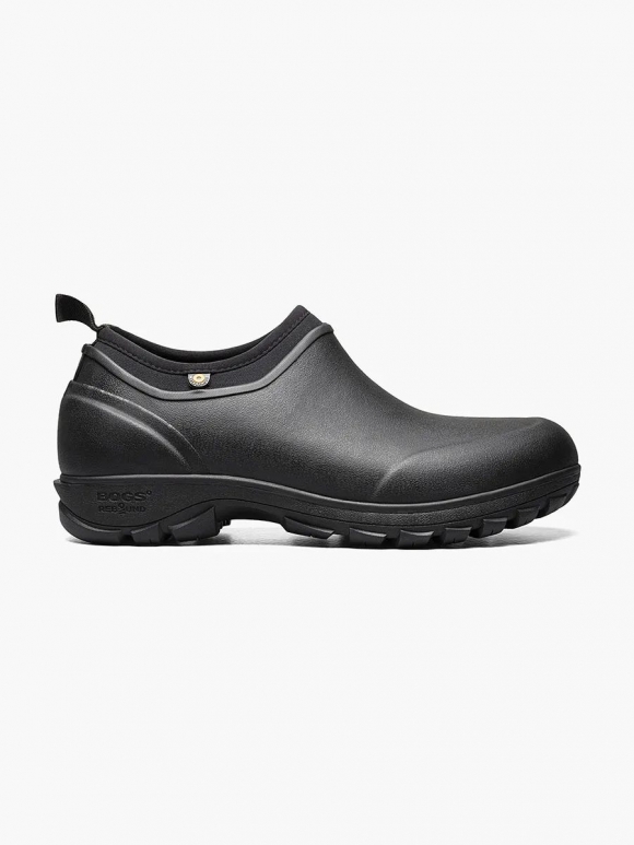 BOGS MEN'S SAUVIE SLIP ON-Black