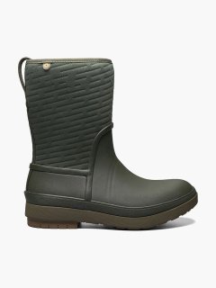 BOGS WOMEN'S CRANDALL II MID ZIP-Dark Green