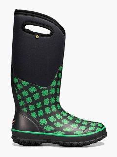 BOGS WOMEN'S CLASSIC TALL 4-H-Black Multi