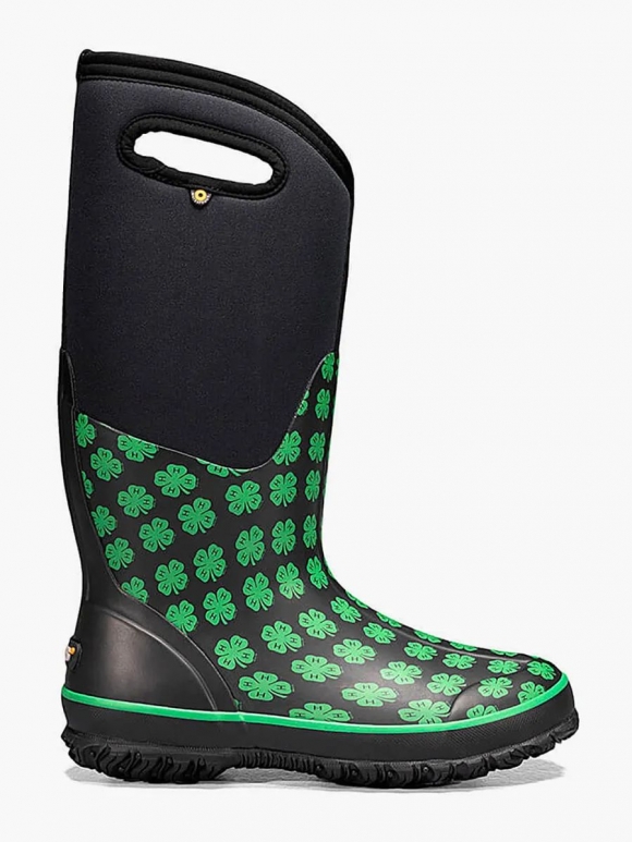 BOGS WOMEN'S CLASSIC TALL 4-H-Black Multi