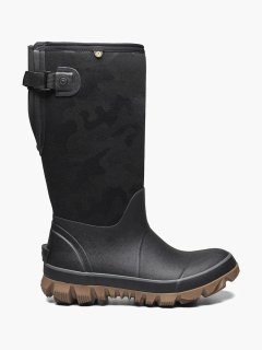 BOGS WOMEN'S WHITEOUT ADJUSTABLE CALF-Black