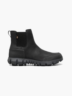 BOGS MEN'S ARCATA URBAN LEATHER CHELSEA-Black