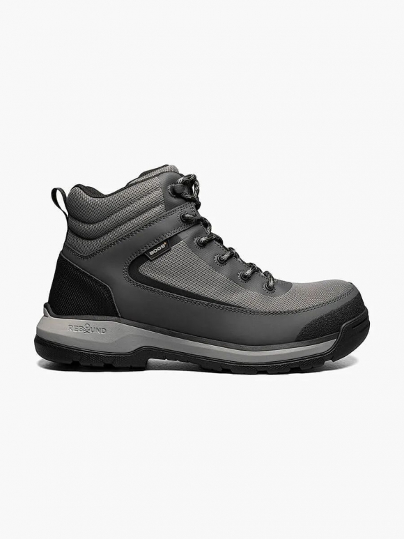 BOGS MEN'S SHALE MID COMP TOE ESD-Gray Multi