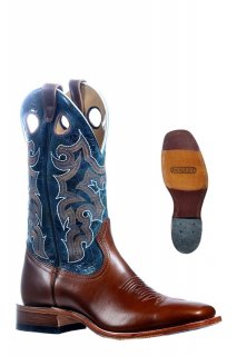 New Promotion Boulet Men's Injected Leather Soles - Wide Square Toe