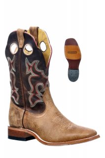 New Promotion Boulet Men's Injected Leather Soles - Wide Square Toe