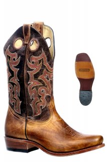 New Promotion Boulet Men's Cutter Toe - Injected Leather Sole