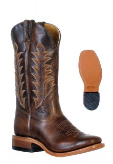 New Promotion Boulet Women's Rider Sole Tan - Vintage Square Toe New Promotion Boulet Women's Rider Sole Tan - Vintage Square Toe