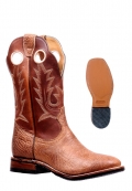 New Promotion Boulet Men's Rider Sole Tan - Full Round toe