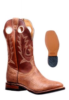 New Promotion Boulet Men's Rider Sole Tan - Full Round toe