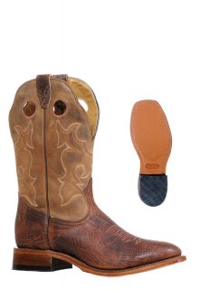 New Promotion Boulet Men's Rider Sole Tan - Full Round toe