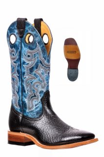 New Promotion Boulet Men's Injected Leather Soles - Wide Square Toe