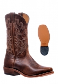 New Promotion Boulet Men's Rider Sole Tan - Cutter Toe New Promotion Boulet Men's Rider Sole Tan - Cutter Toe