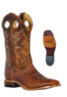 New Promotion Boulet Men's Injected Leather Soles - Wide Square Toe