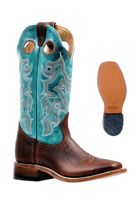 New Promotion Boulet Women's Rider Sole Tan - Wide Square Toe