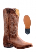 New Promotion Boulet Men's Rider Sole Tan - Cutter Toe New Promotion Boulet Men's Rider Sole Tan - Cutter Toe