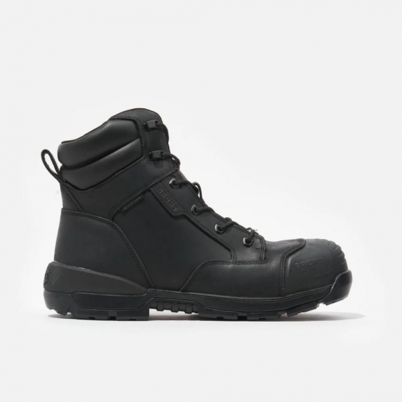 BRUNT MEN'S THE ALL-BLACK PERKINS WORK BOOTS
