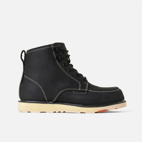 BRUNT MEN'S THE MARIN (SOFT TOE)-BLACK WORK BOOTS BRUNT MEN'S THE MARIN (SOFT TOE)-BLACK WORK BOOTS