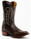 Stylish Cody James Men's Exotic Caiman Western Boots - Round Toe | Brown