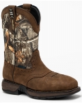 Stylish Cody James Men's Xero Gravity Lite Camo Western Work Boots - Composite Toe | Brown Stylish Cody James Men's Xero Gravity Lite Camo Western Work Boots - Composite Toe | Brown